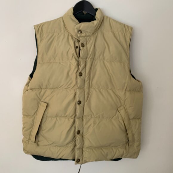 Vintage Woolrich Men's Duck Down Puffer Reversible Vest - Picture 7 of 12